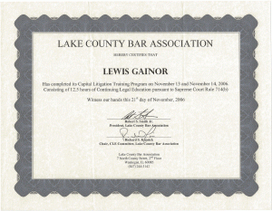 Capital Litigation Training Program 2006